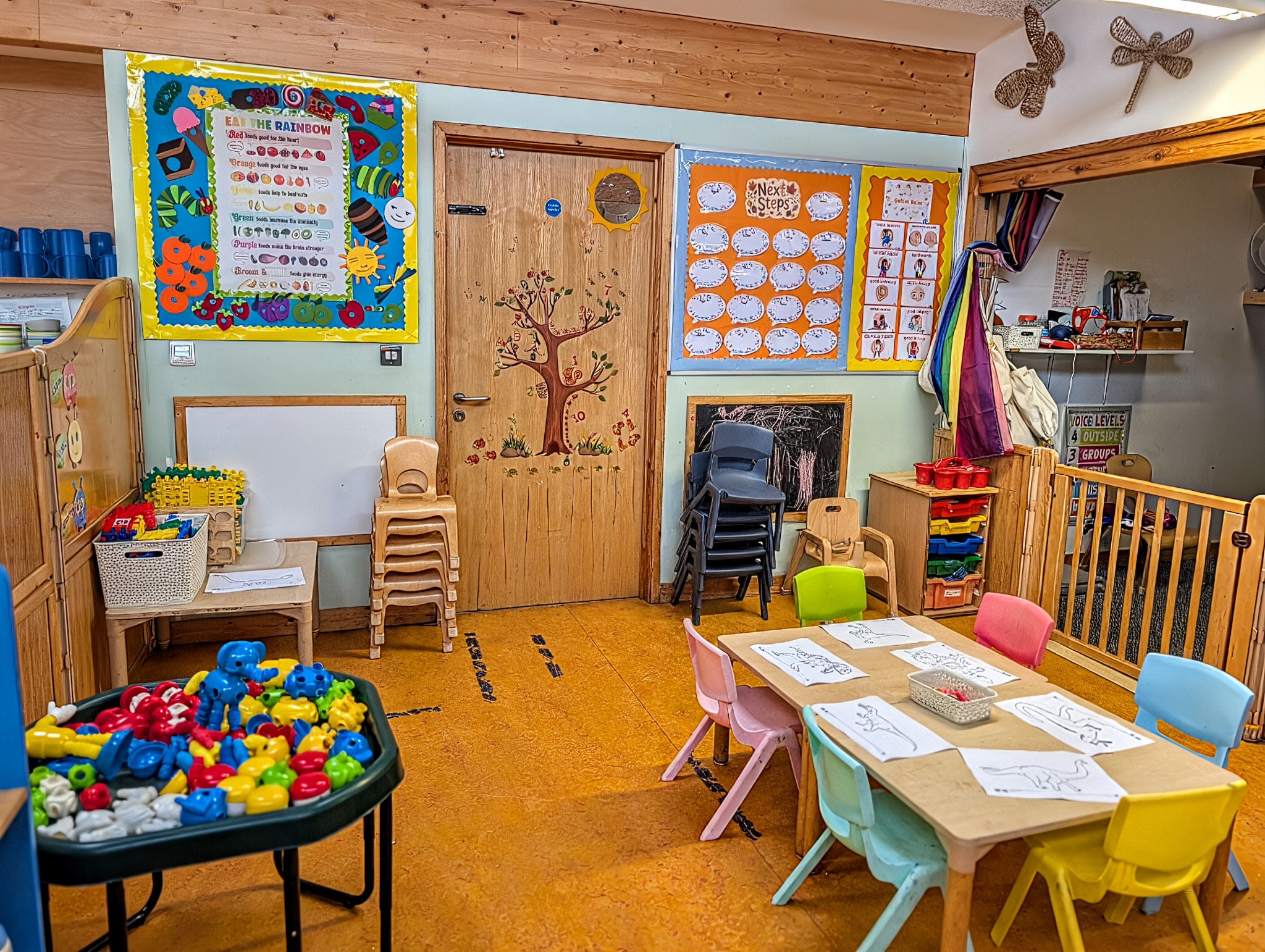 Rising Threes at Brambles Nursery