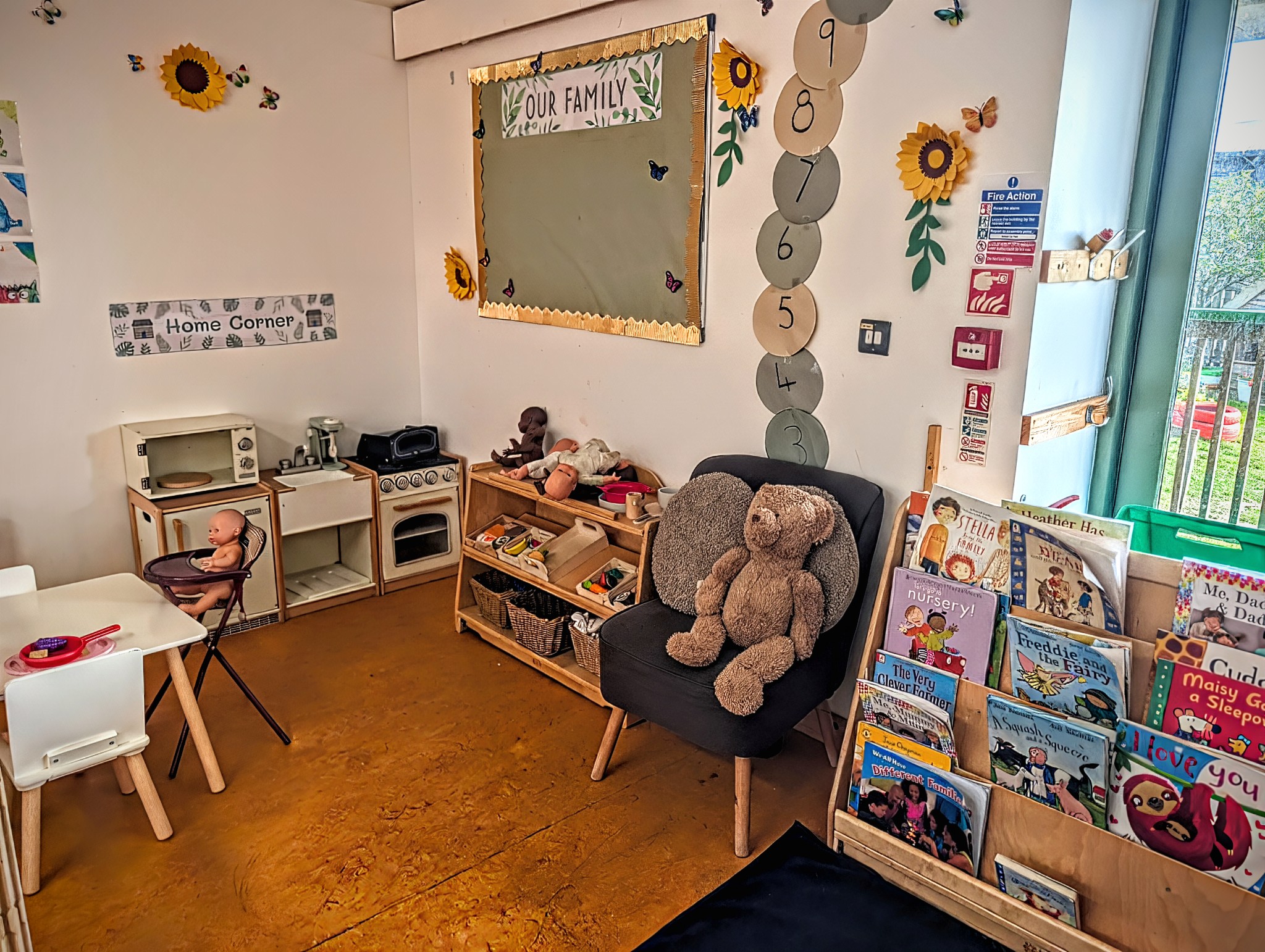 Rising Threes play and activities at Brambles Nursery
